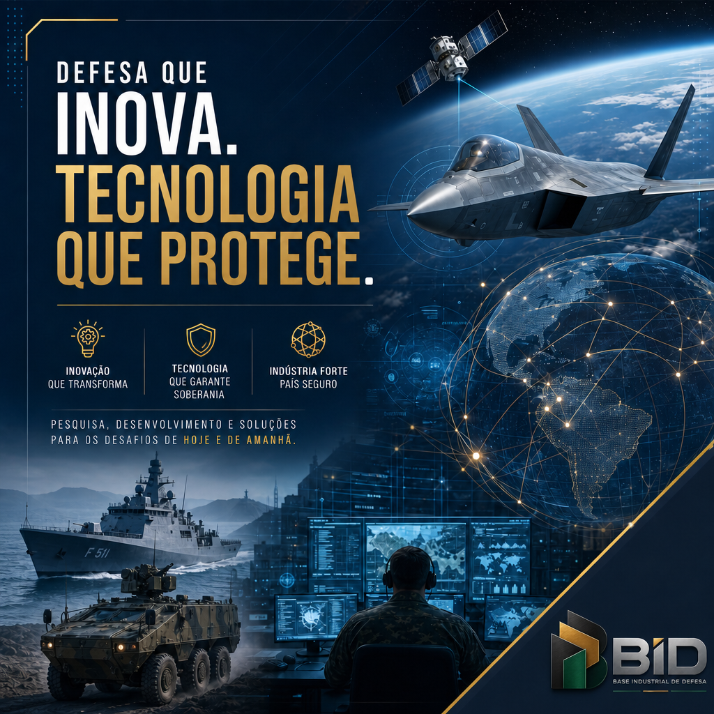 A defesa do futuro será construída por quem conseguir transformar conhecimento, engenharia e capacidade produtiva em soluções nacionais de alto valor tecnológico.