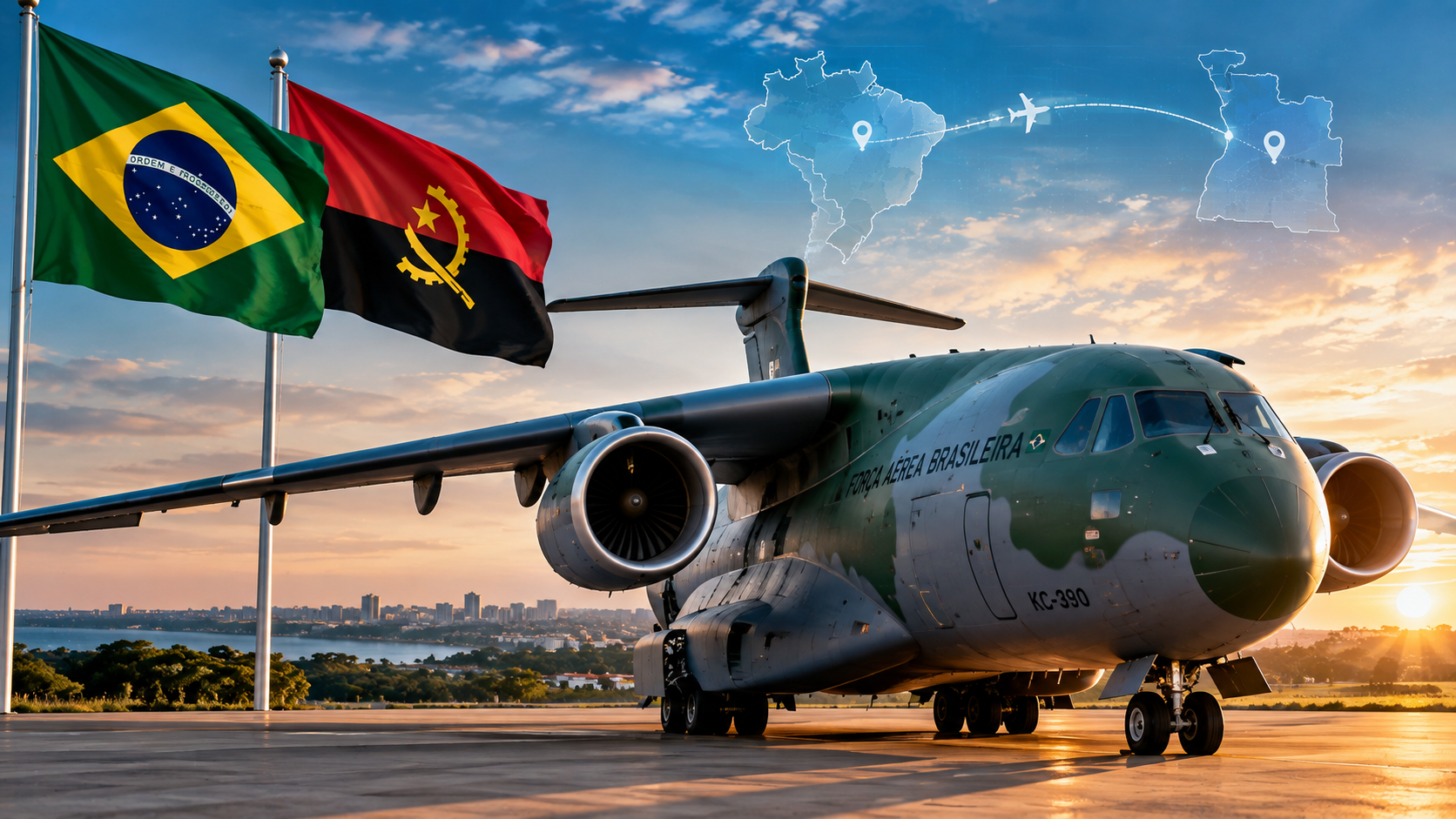 Angola estuda uso de títulos soberanos para viabilizar compra de três KC-390 da Embraer