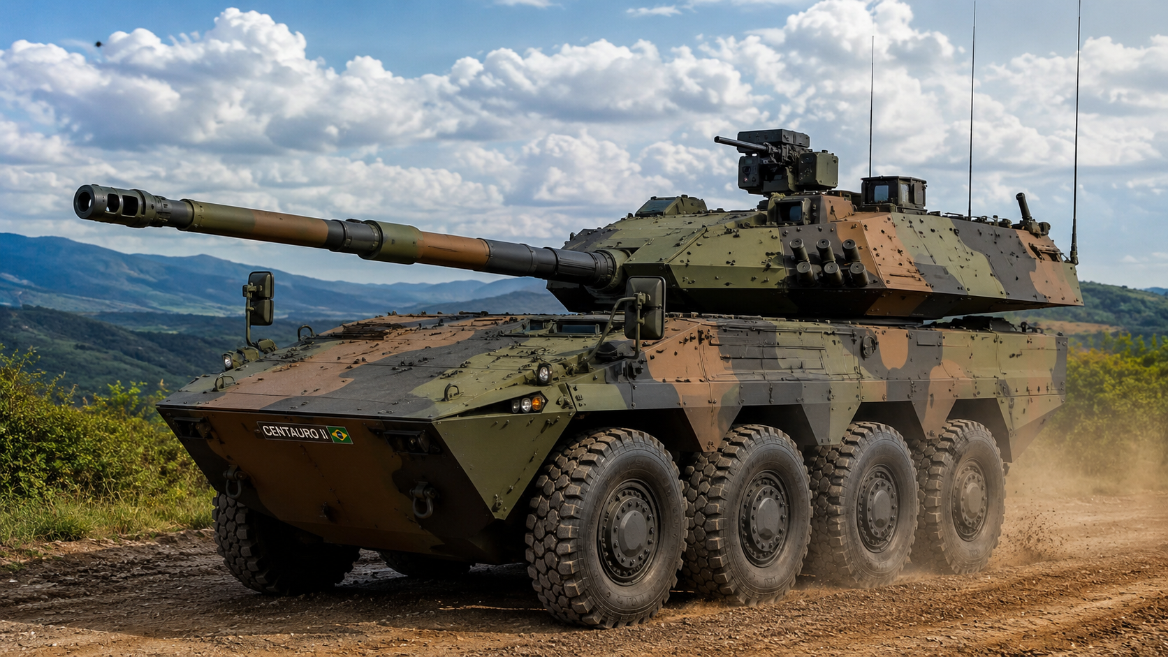 Exército Brasileiro inicia produção em série do Centauro II e prevê 98 blindados para a Cavalaria