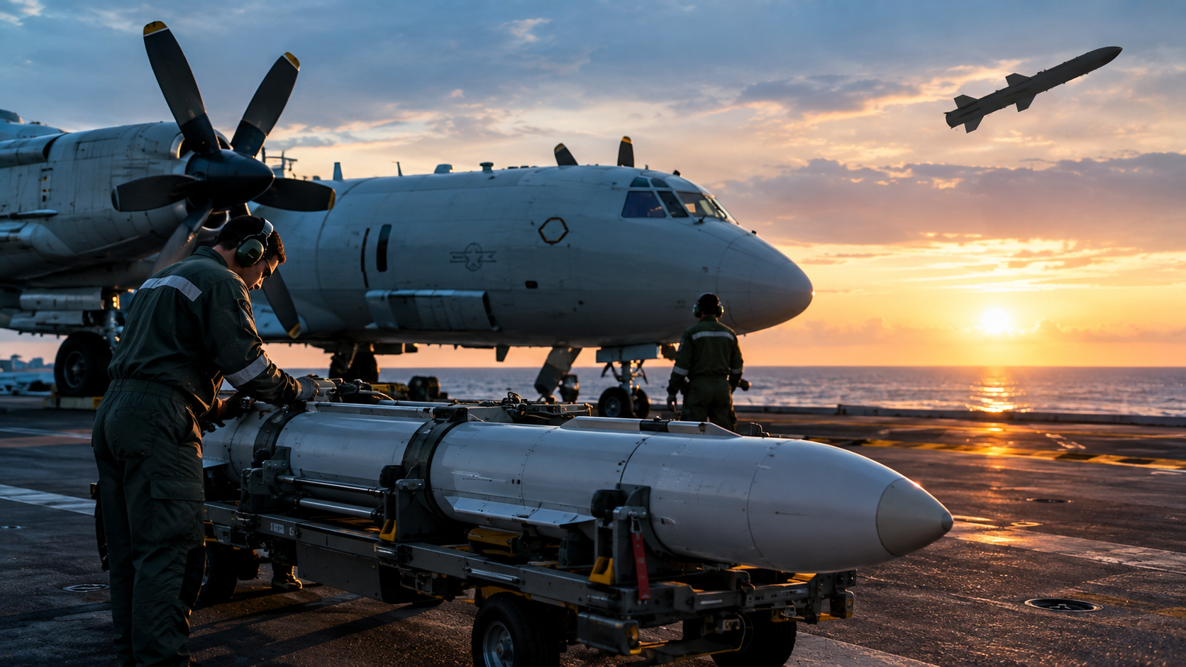 FAB amplia autonomia na manutenção dos mísseis Harpoon e prepara transição após 2035