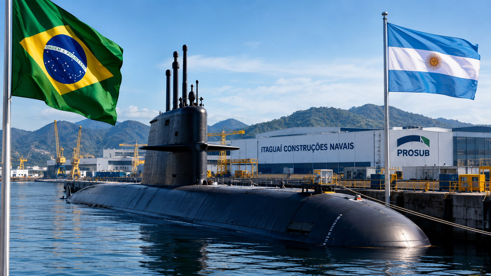Argentina avalia três submarinos e Itaguaí pode ganhar papel em eventual programa de exportação