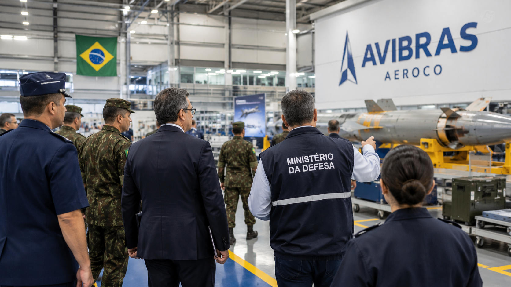 Ministério da Defesa avalia condições de credenciamento estratégico da Avibras Aeroco