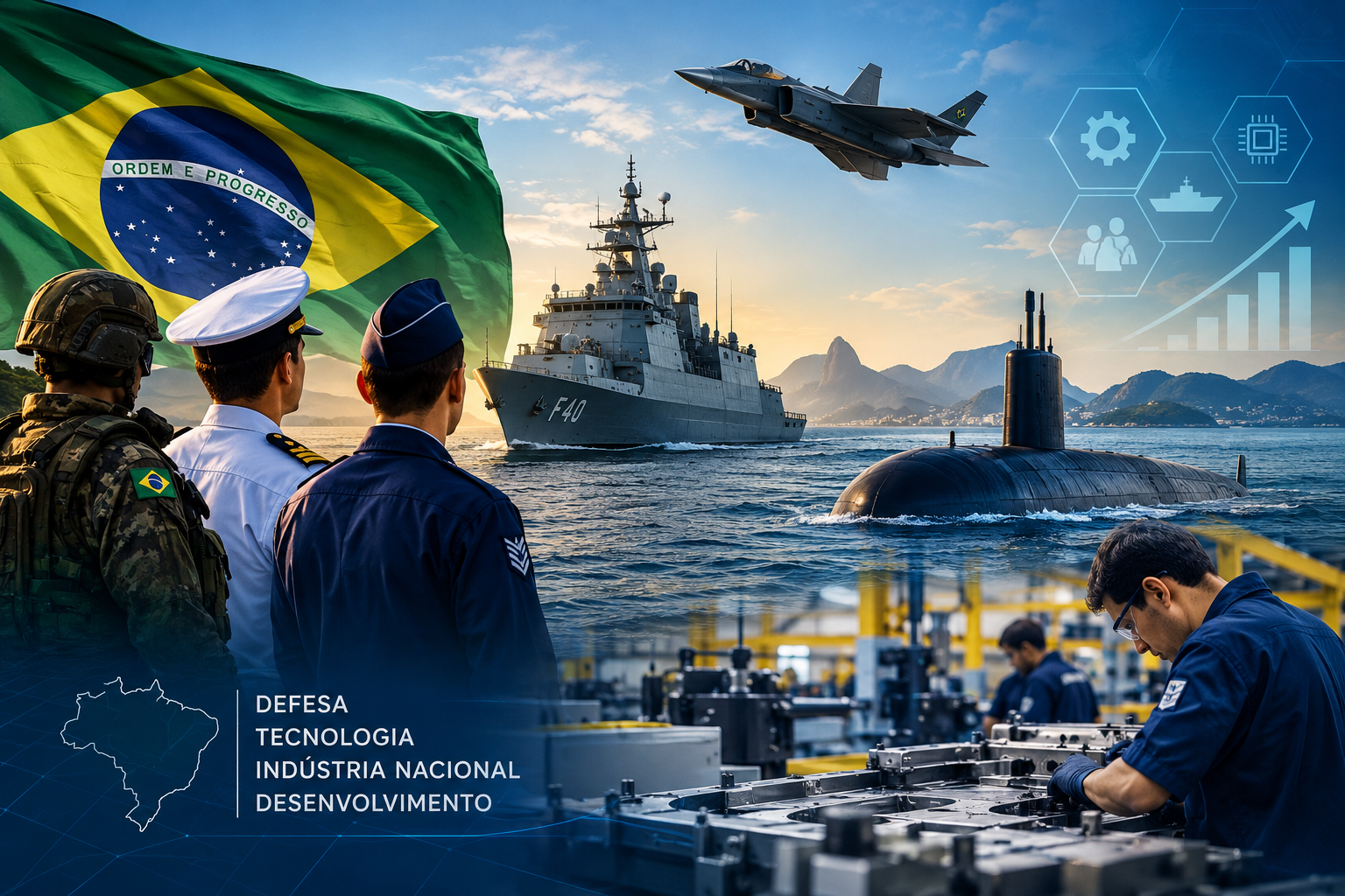 Política de Defesa e continuidade dos investimentos são desafios para o fortalecimento da indústria nacional