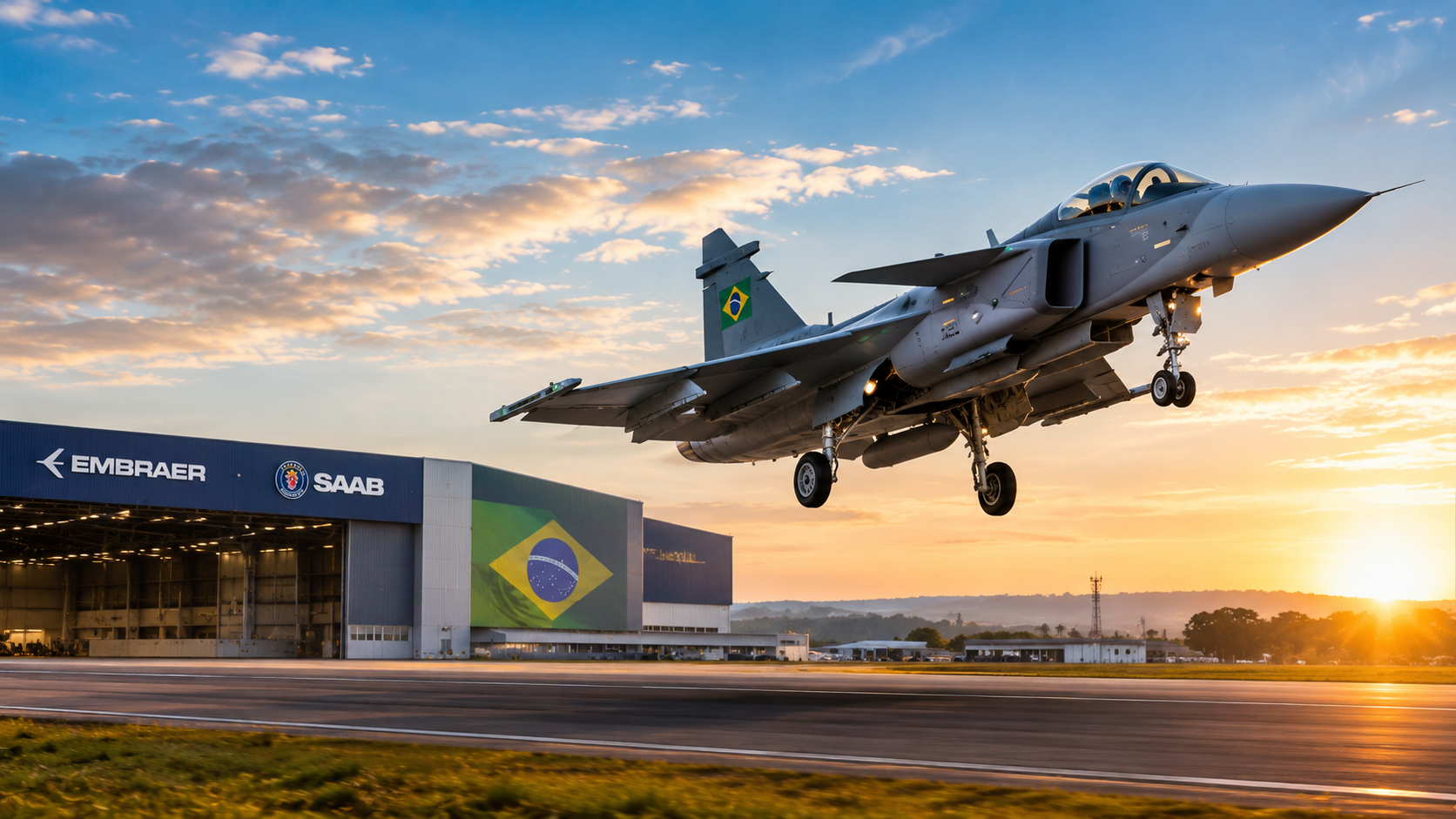 Primeiro Gripen E produzido no Brasil voa e consolida capacidade industrial da Defesa